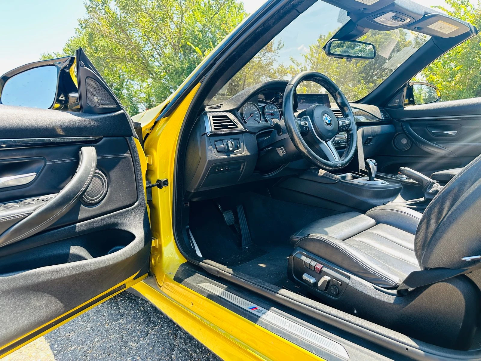 BMW M4 * CONVERTIBLE * CARFAX * БЕЗ ПЪРВОНАЧАЛНА ВНОСКА - изображение 7