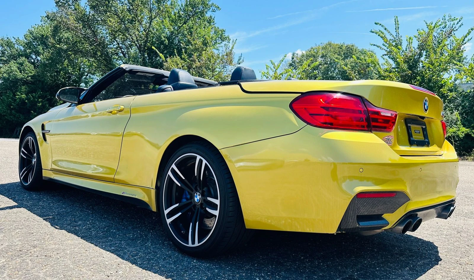 BMW M4 * CONVERTIBLE * CARFAX * БЕЗ ПЪРВОНАЧАЛНА ВНОСКА - изображение 3
