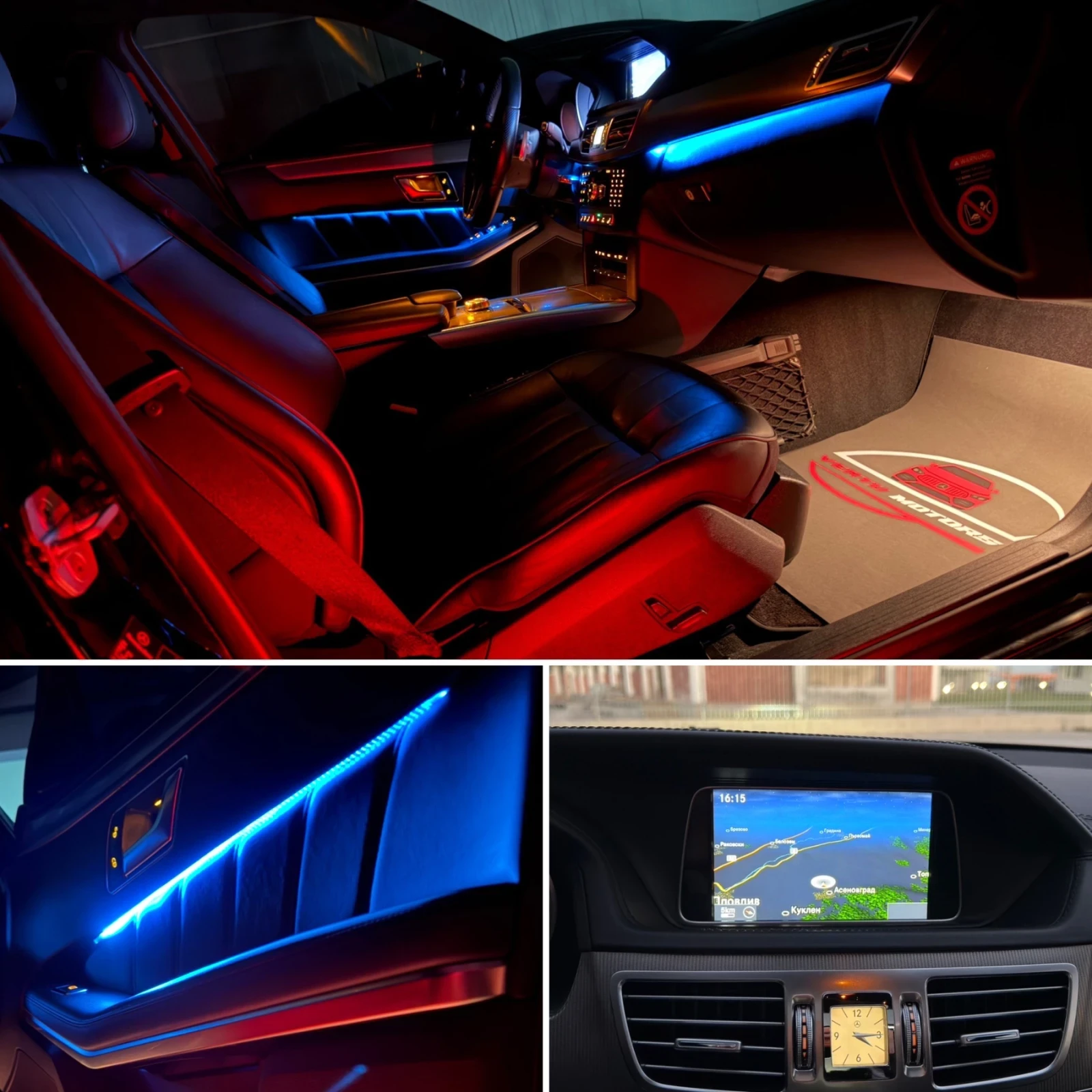 Mercedes-Benz E 350 AMG/ 4MATIC/ SHADOW LINE/ 3xTV/ EXCLUSIVE/  | Mobile.bg   14