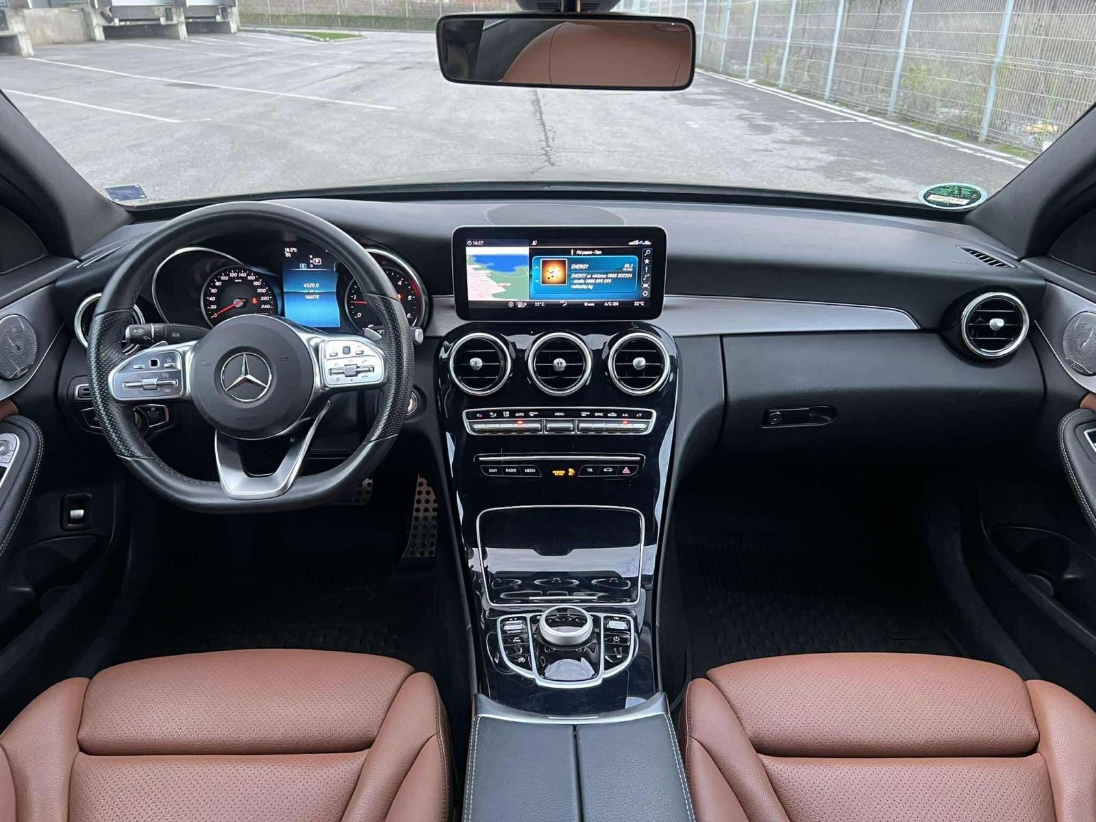 Mercedes-Benz C 220 d/AMG-LINE/194HP/BURM/LED/KLESS | Mobile.bg   12