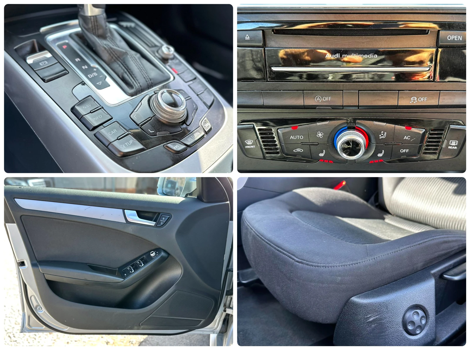 Audi A4 2.0TDI 140HP AUTOMAT ПОДГРЕВ EU5B, снимка 15 - Автомобили и джипове - 53768640