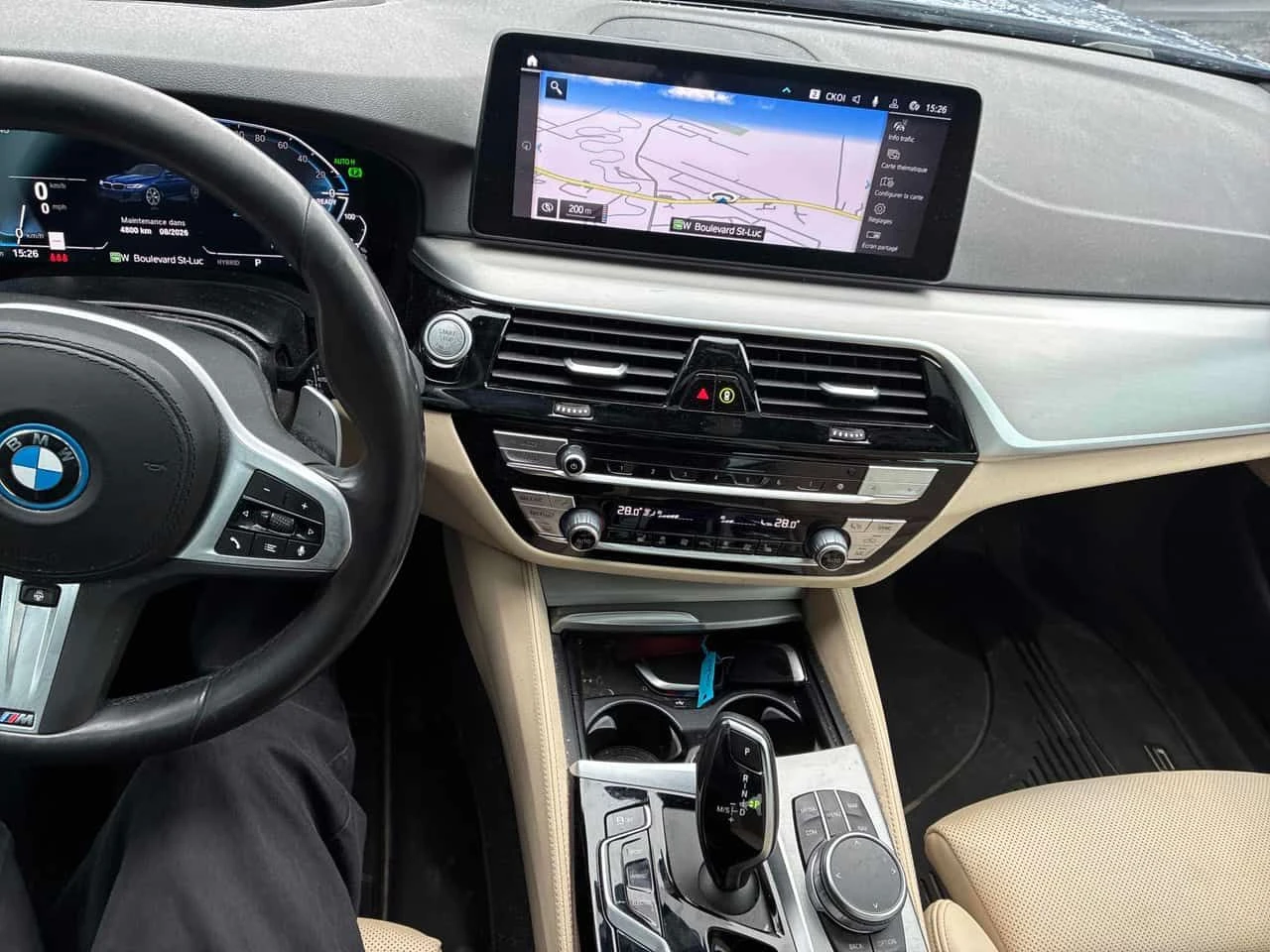 BMW 530E XDRIVE/CARFAX/ШИБИДАХ/ПОДГРЕВИ, снимка 9 - Автомобили и джипове - 53919070