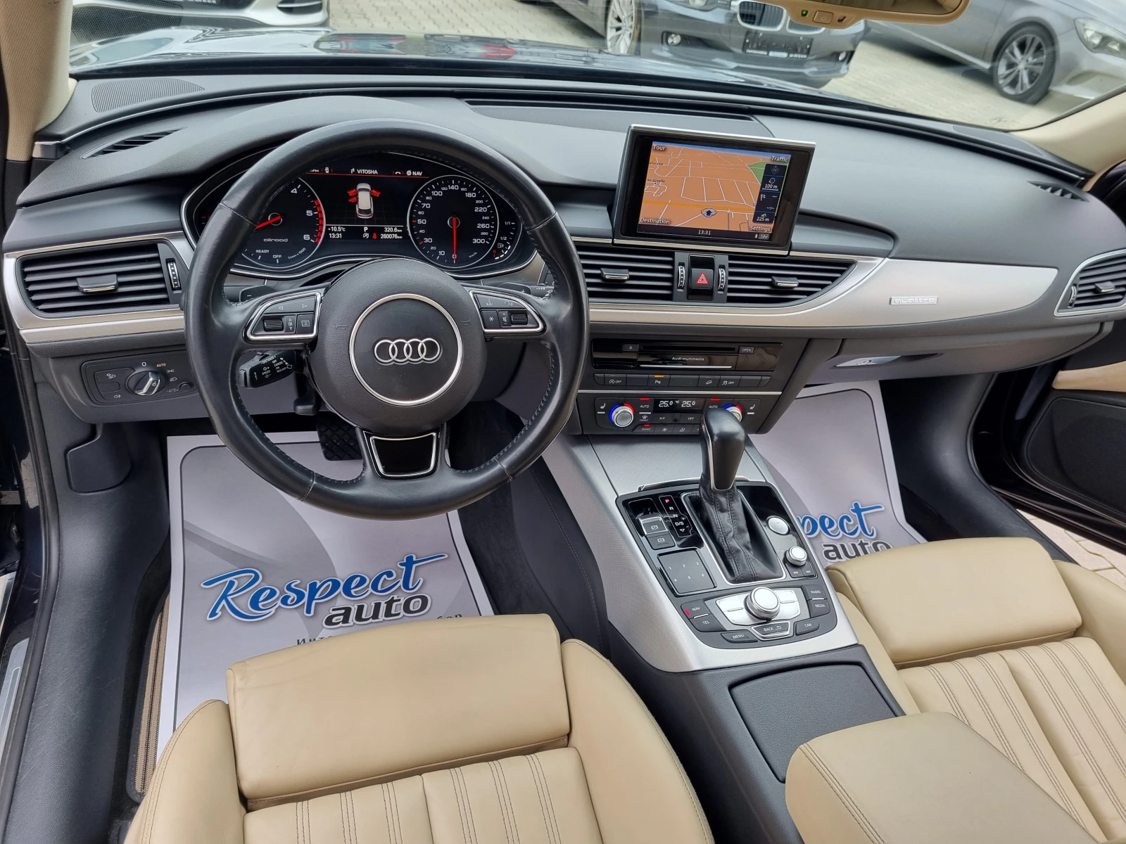 Audi A6 Allroad 3.0TDi-272кс= DISTRONIC, LED, КОЖА, ПОДГРЕВ= 2017г, снимка 9 - Автомобили и джипове - 54028294