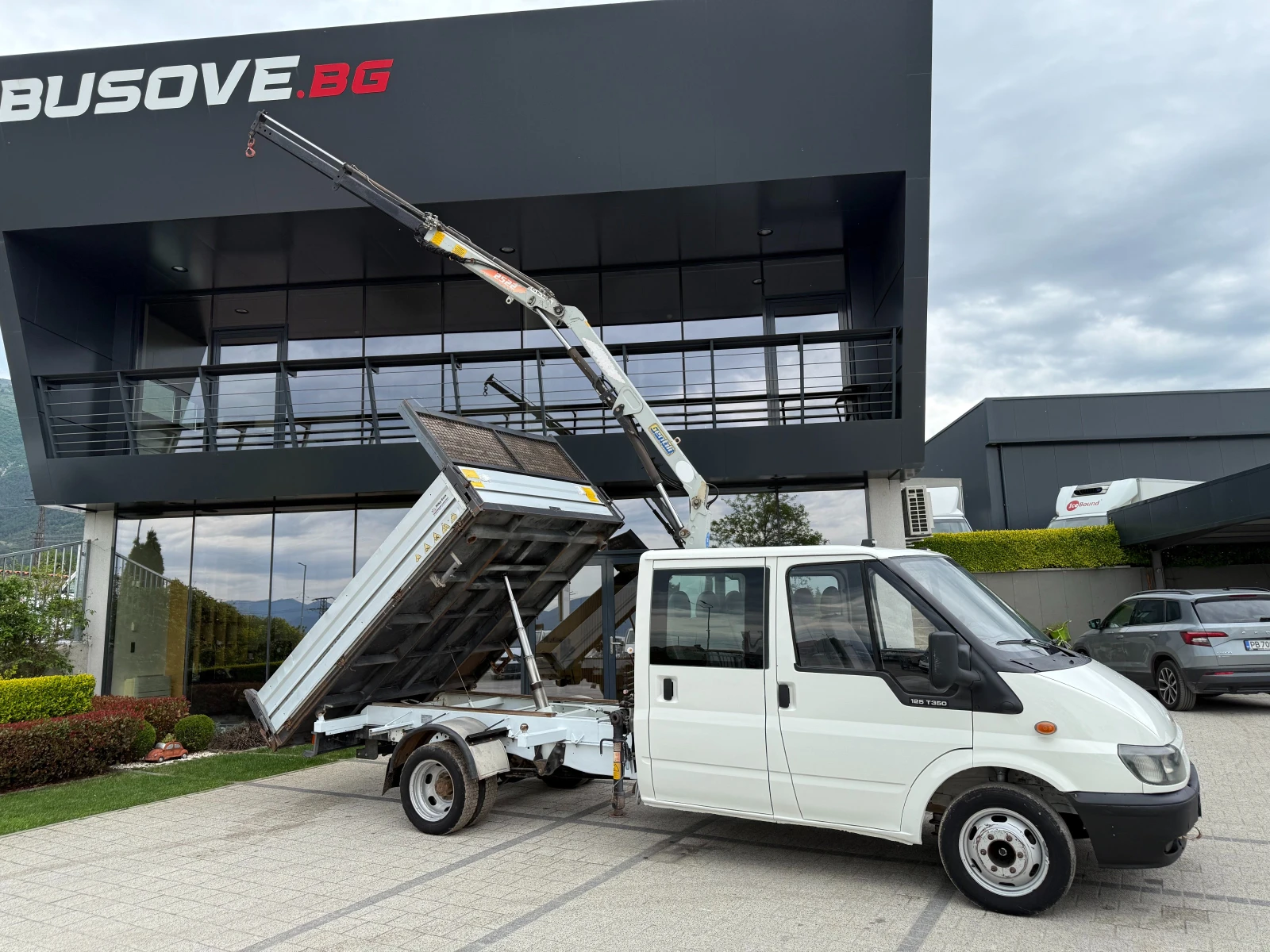 Ford Transit 2.4TDI 3.5т. Самосвал с кран  - изображение 2