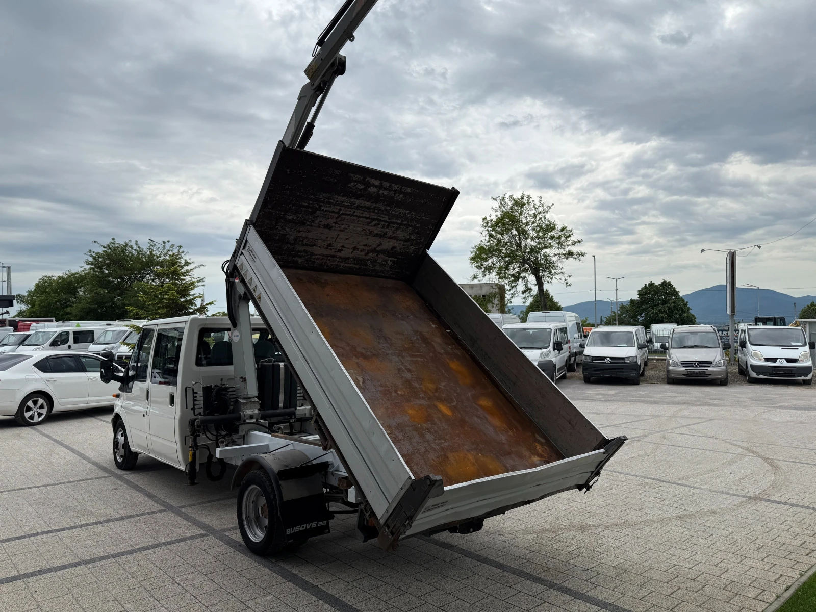 Ford Transit 2.4TDI 3.5т. Самосвал с кран  - изображение 5