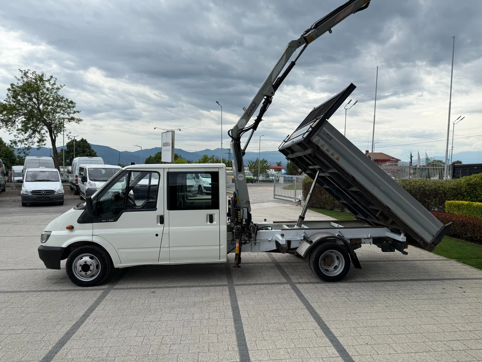 Ford Transit 2.4TDI 3.5т. Самосвал с кран  - изображение 4