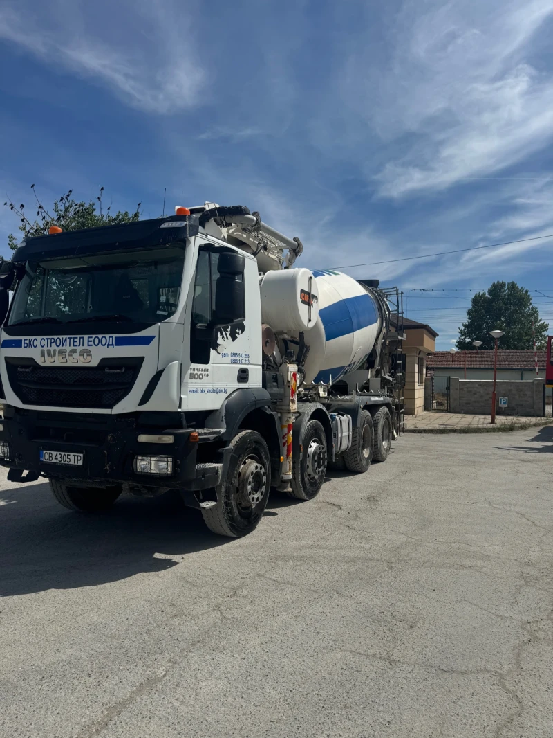 Бетон помпа Iveco TRAKKER 500, снимка 2 - Индустриална техника - 51496888