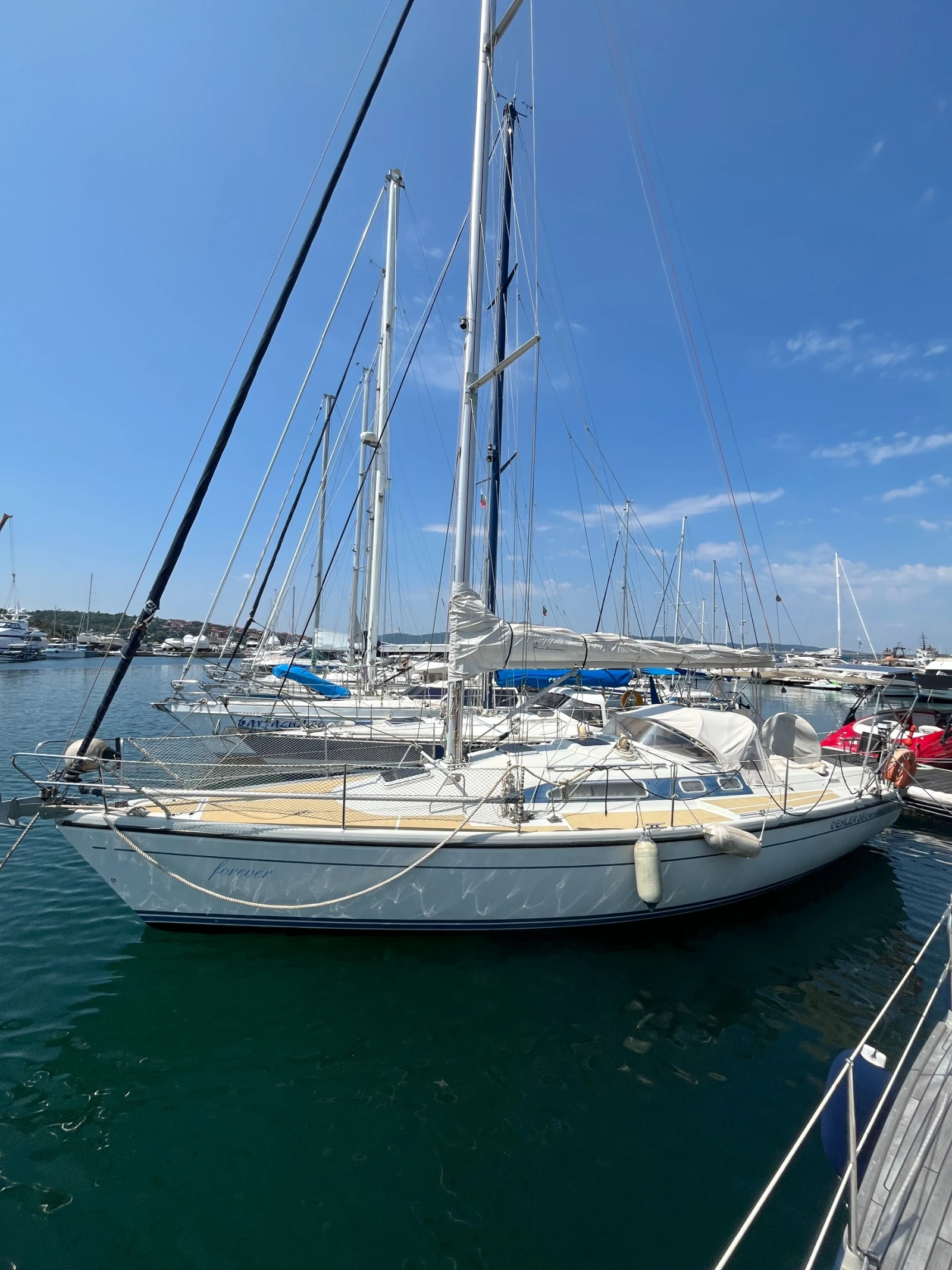 Ветроходна лодка Dehler 36 CWS, снимка 5 - Воден транспорт - 55405379