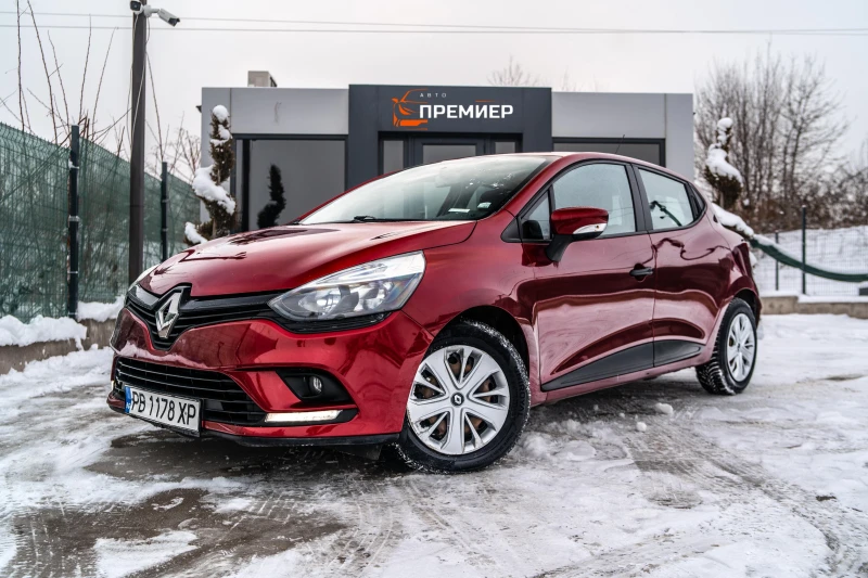 Renault Clio 1.5DCI - БОРДО - 6М ГАРАНЦИЯ - 135877 КМ, снимка 1 - Автомобили и джипове - 48675508