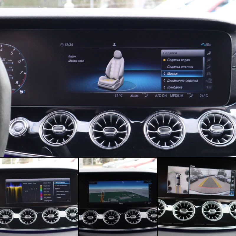 Mercedes-Benz AMG GT 63S AMG/4D Burmester/Keramika/Carbon/Камера, снимка 16 - Автомобили и джипове - 48790484