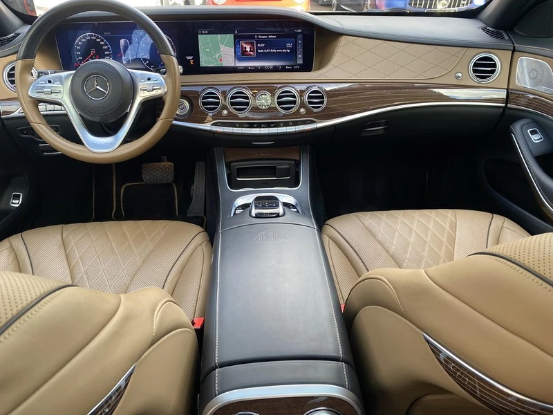 Mercedes-Benz S 560 4Matic MAYBACH/U61/Designo/Exklusiv/RearTV, снимка 11 - Автомобили и джипове - 46884570