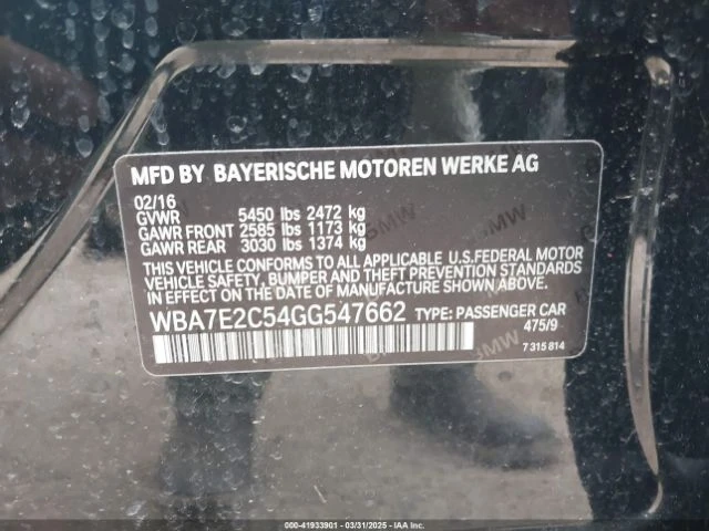 BMW 740 * CARFAX* АВТОФИНАНСИРАНЕ* БЕЗ ПЪРВОНАЧАЛНА ВНОСКА - 44000 лв. - 77712753 | Car24.bg