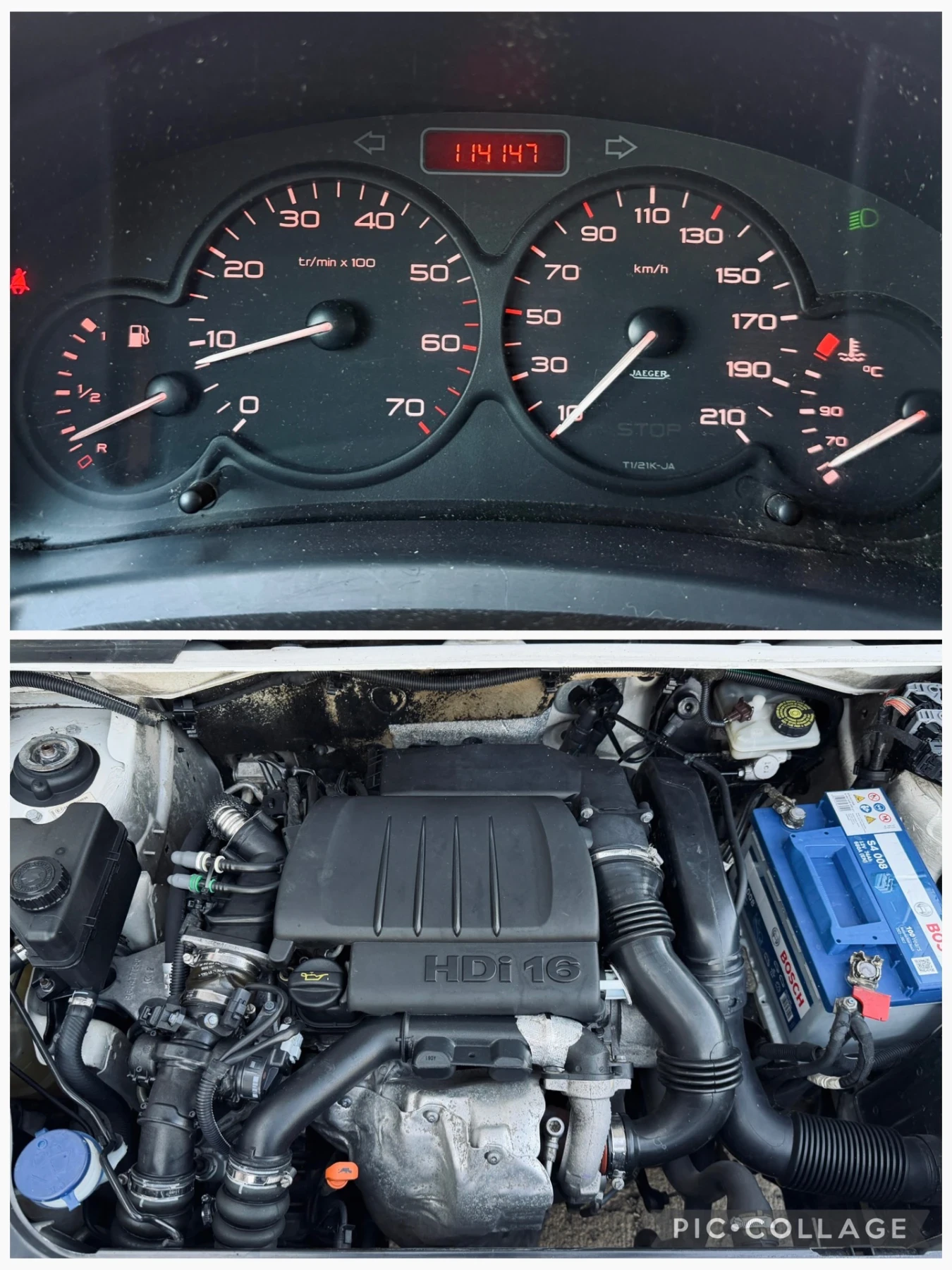Citroen Berlingo 1.6HDI, снимка 12 - Автомобили и джипове - 55400891