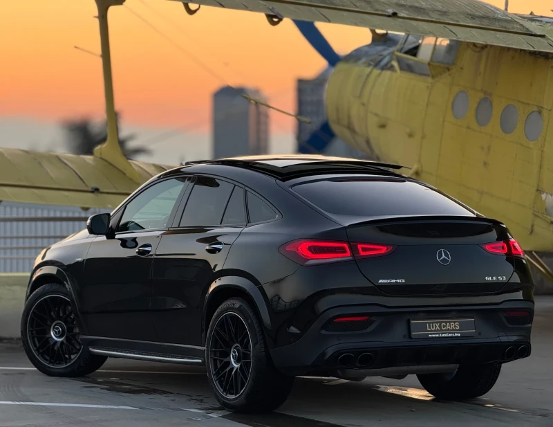 Mercedes-Benz GLE 53 4MATIC + COUPE- Panorama - Burmester - Cam360 - Keyless- , снимка 4 - Автомобили и джипове - 48339422