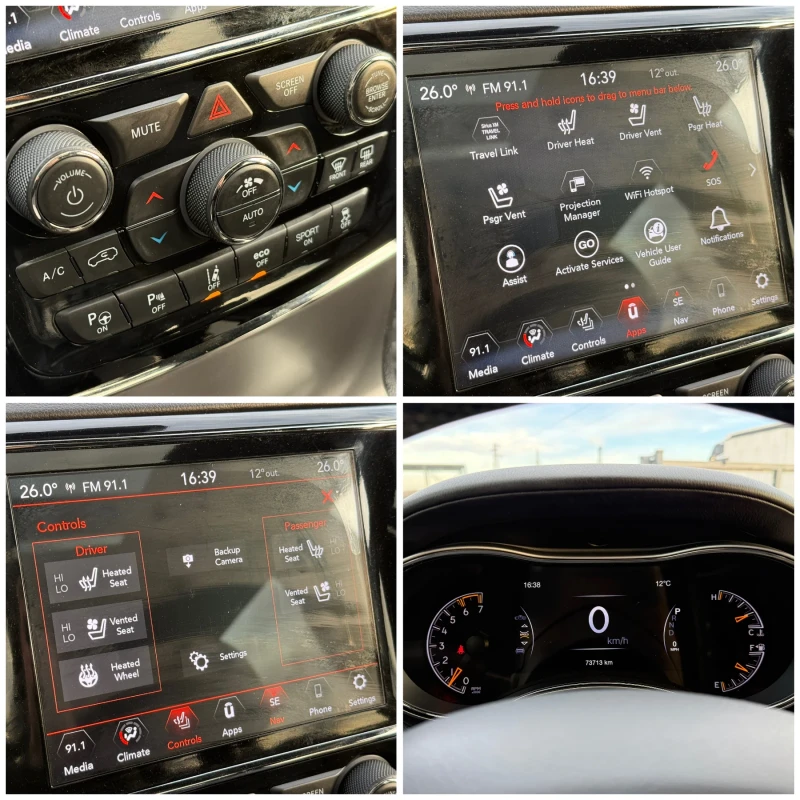 Jeep Grand cherokee 5.7* 2021г* OVER LAND* 70.000KM* Топ Състояние* FU, снимка 17 - Автомобили и джипове - 53542225