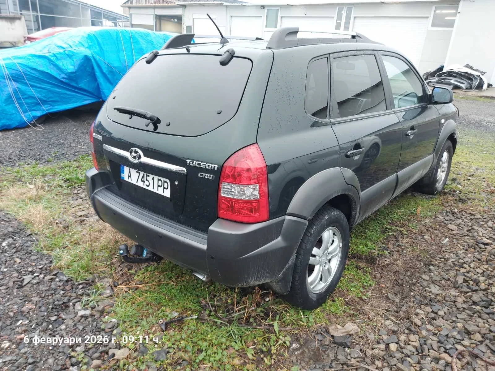 Hyundai Tucson 2.0 CRDI - Автоматик - След Удар - изображение 6