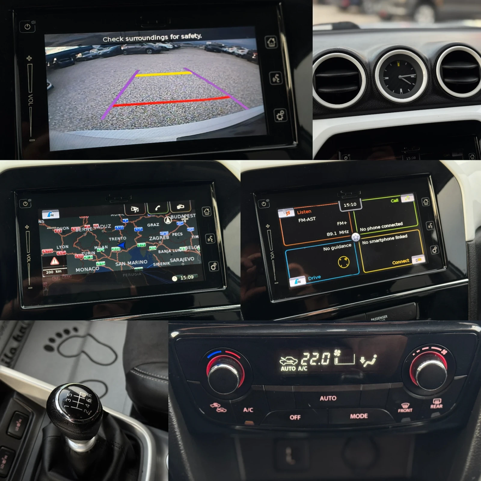 Suzuki Vitara GLX* 4X4* ALL GRIP* CAMERA* NAVI* , снимка 11 - Автомобили и джипове - 54083464