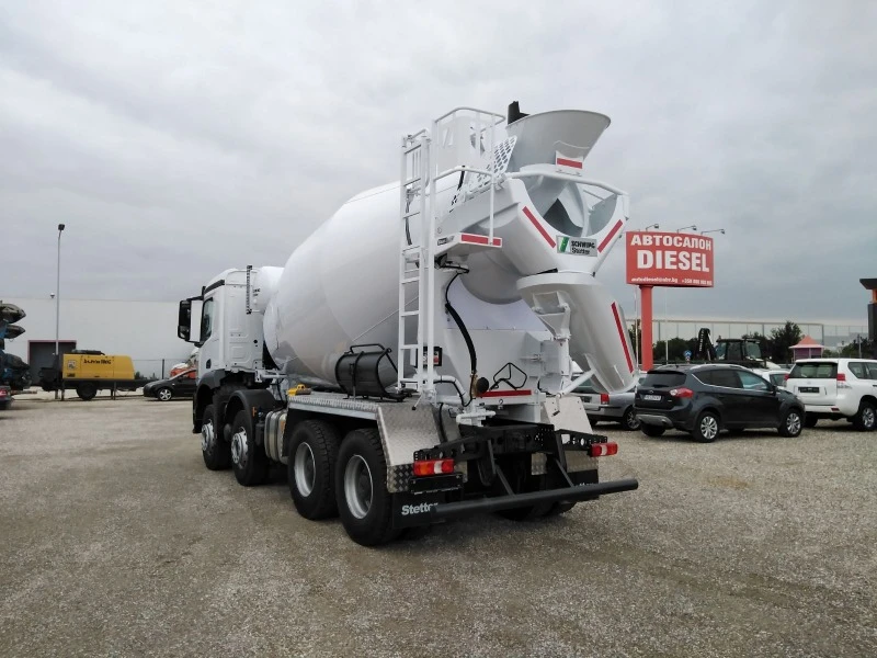 Бетон миксер Mercedes AROCS 3240 STETTER 9M3, снимка 5 - Индустриална техника - 45825820