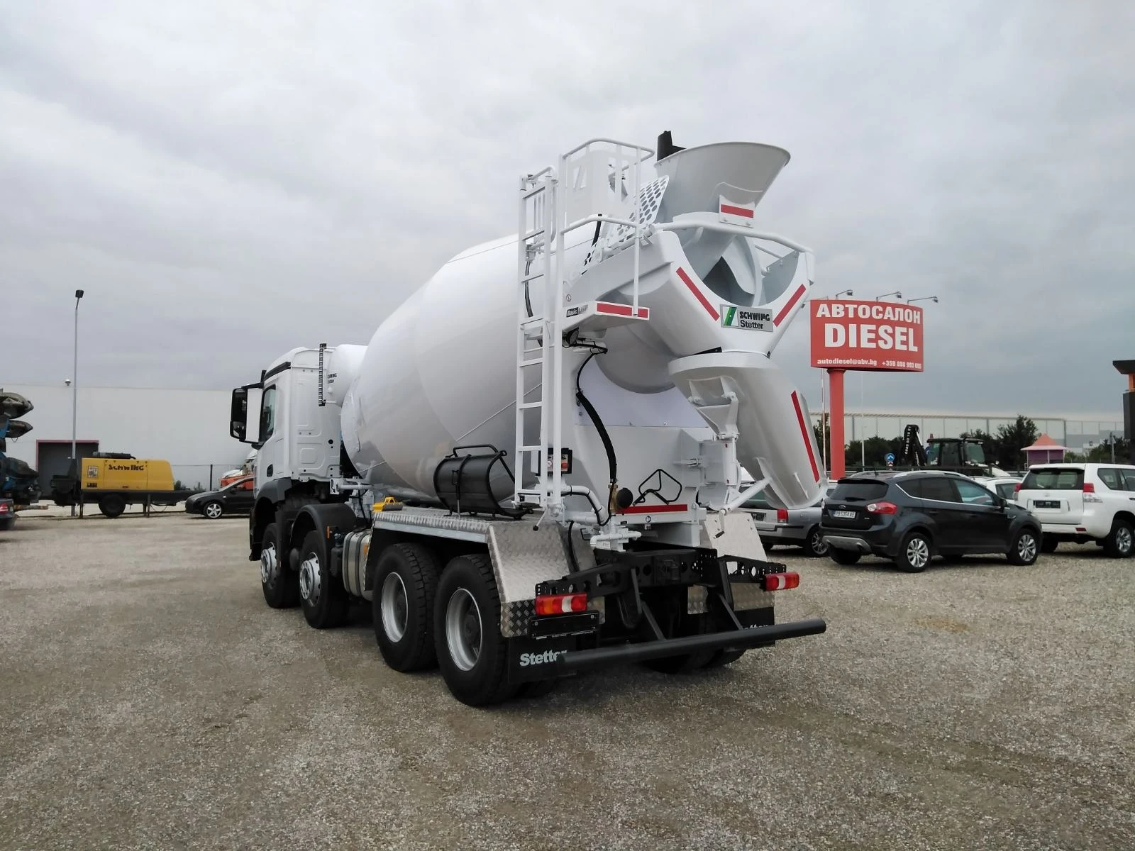 Бетон миксер Mercedes AROCS 3240 STETTER 9M3 - изображение 5