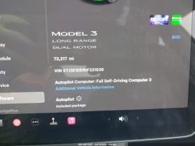 Tesla Model 3 LONG RANGE DUAL MOTOR ALL-WHEEL DRIVE, снимка 7