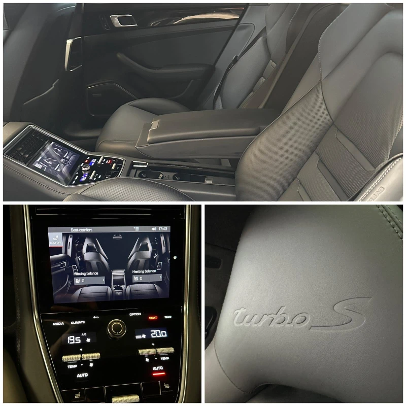 Porsche Panamera Turbo S/PDCC/Bose/Керамика/Панорама, снимка 12 - Автомобили и джипове - 47057759