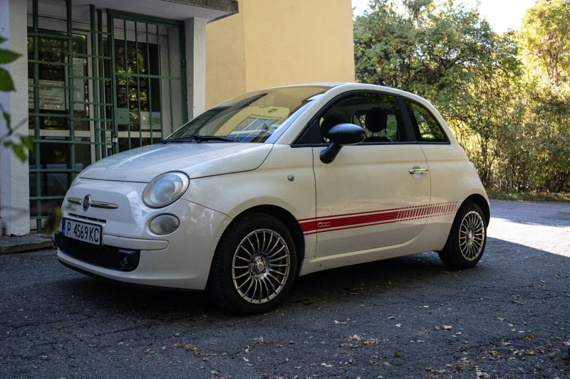 Fiat 500 1.2 бензин, снимка 1 - Автомобили и джипове - 48092286