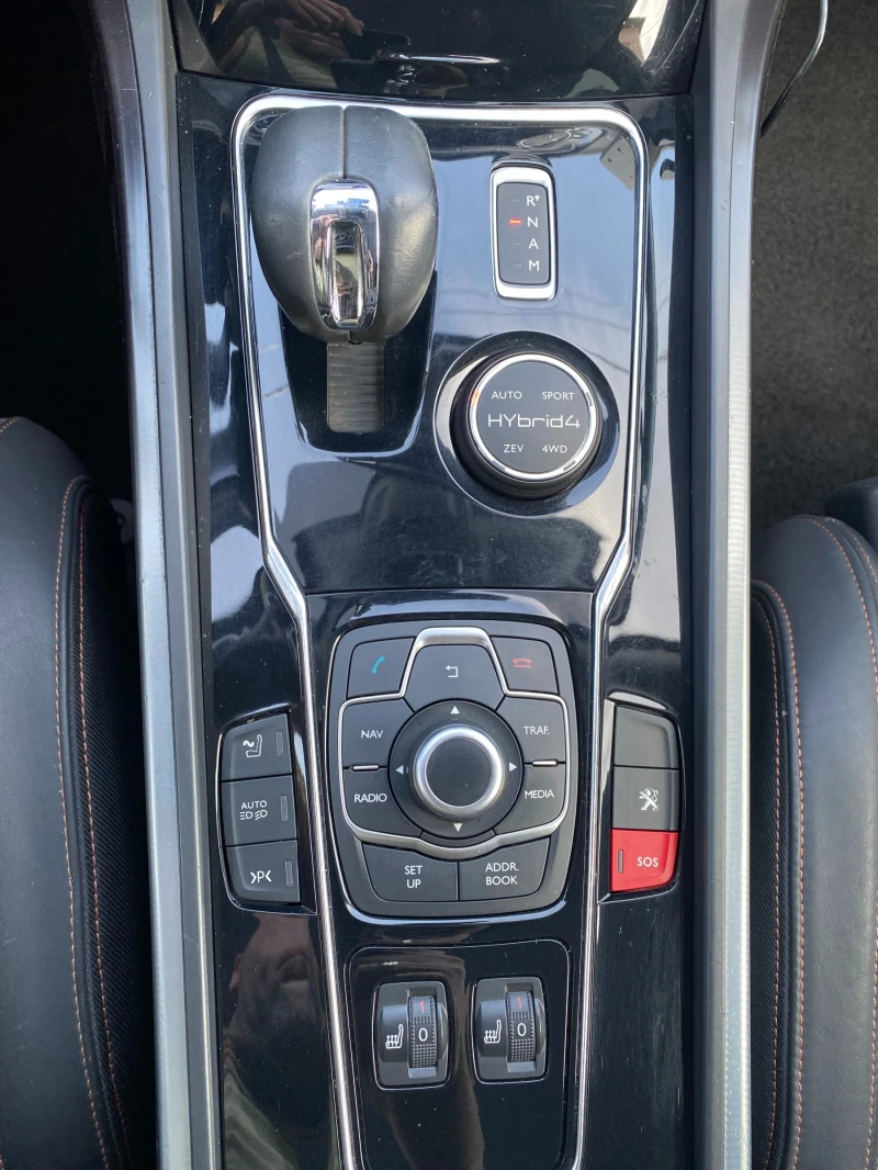 Peugeot 508 RXH 2.0 HDI Hybrid4 EGS6 4x4 Топ състояние , снимка 7 - Автомобили и джипове - 52067035