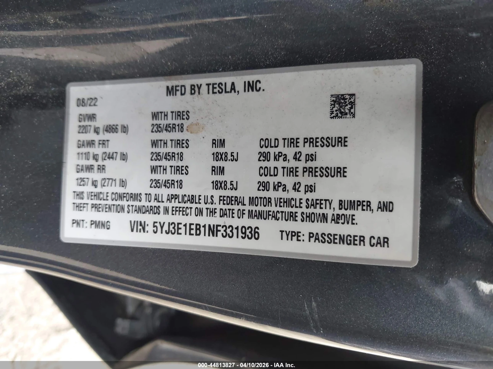 Tesla Model 3 LONG RANGE DUAL MOTOR ALL-WHEEL DRIVE, снимка 9 - Автомобили и джипове - 54311416