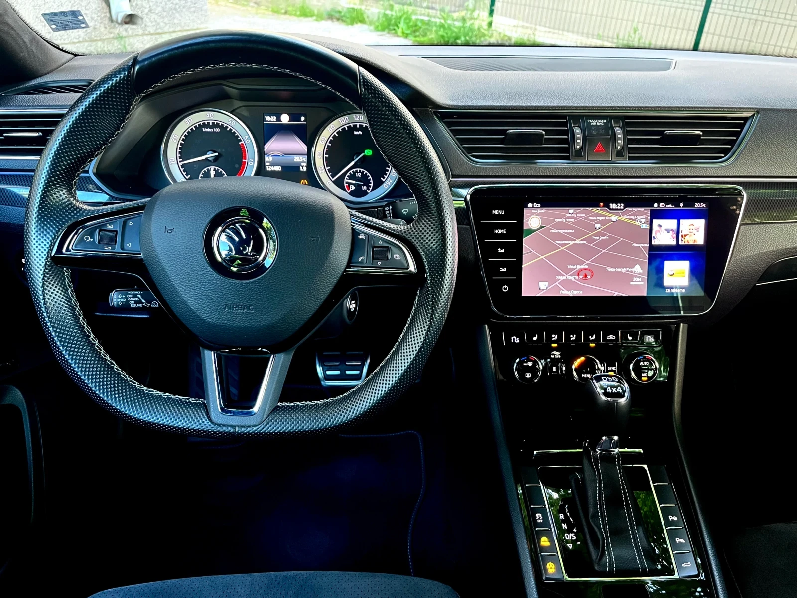 Skoda Superb Sportline, 2.0 tsi, 280 к.с., 4х4, снимка 8 - Автомобили и джипове - 54555341