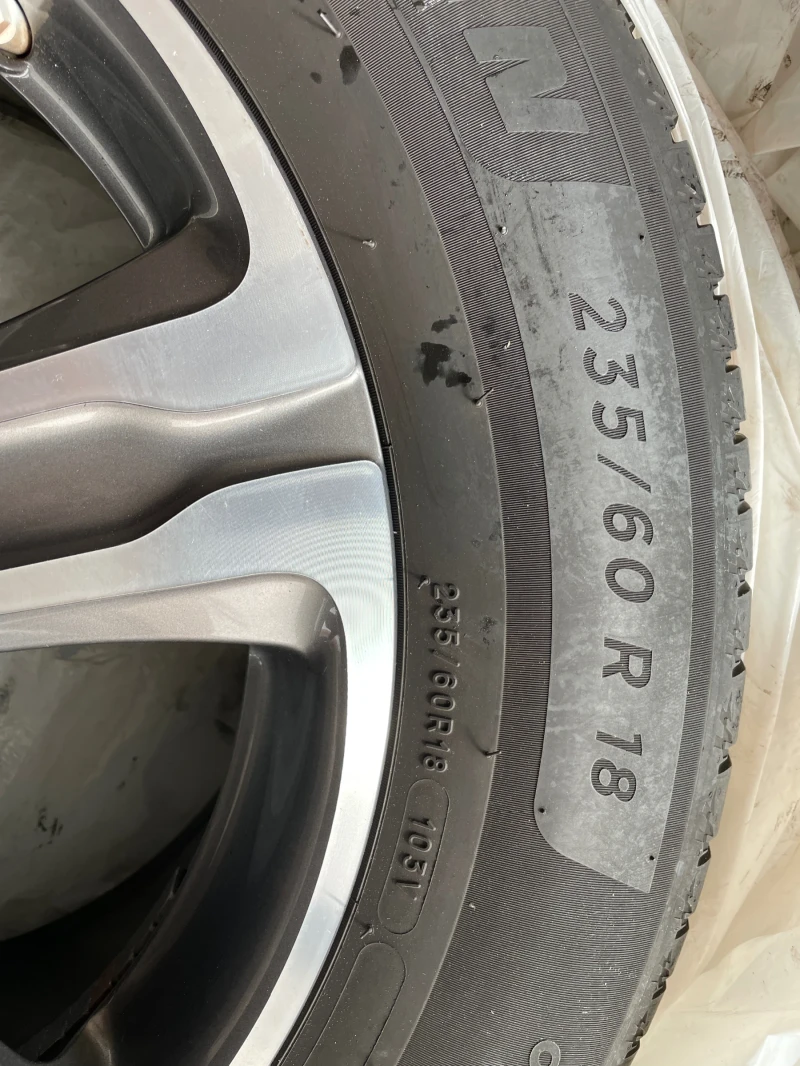 Mercedes-Benz GLC 235/ 60 R18 ГУМИТЕСА ДОТ 2021 г MICHELIN, снимка 2 - Автомобили и джипове - 48759490