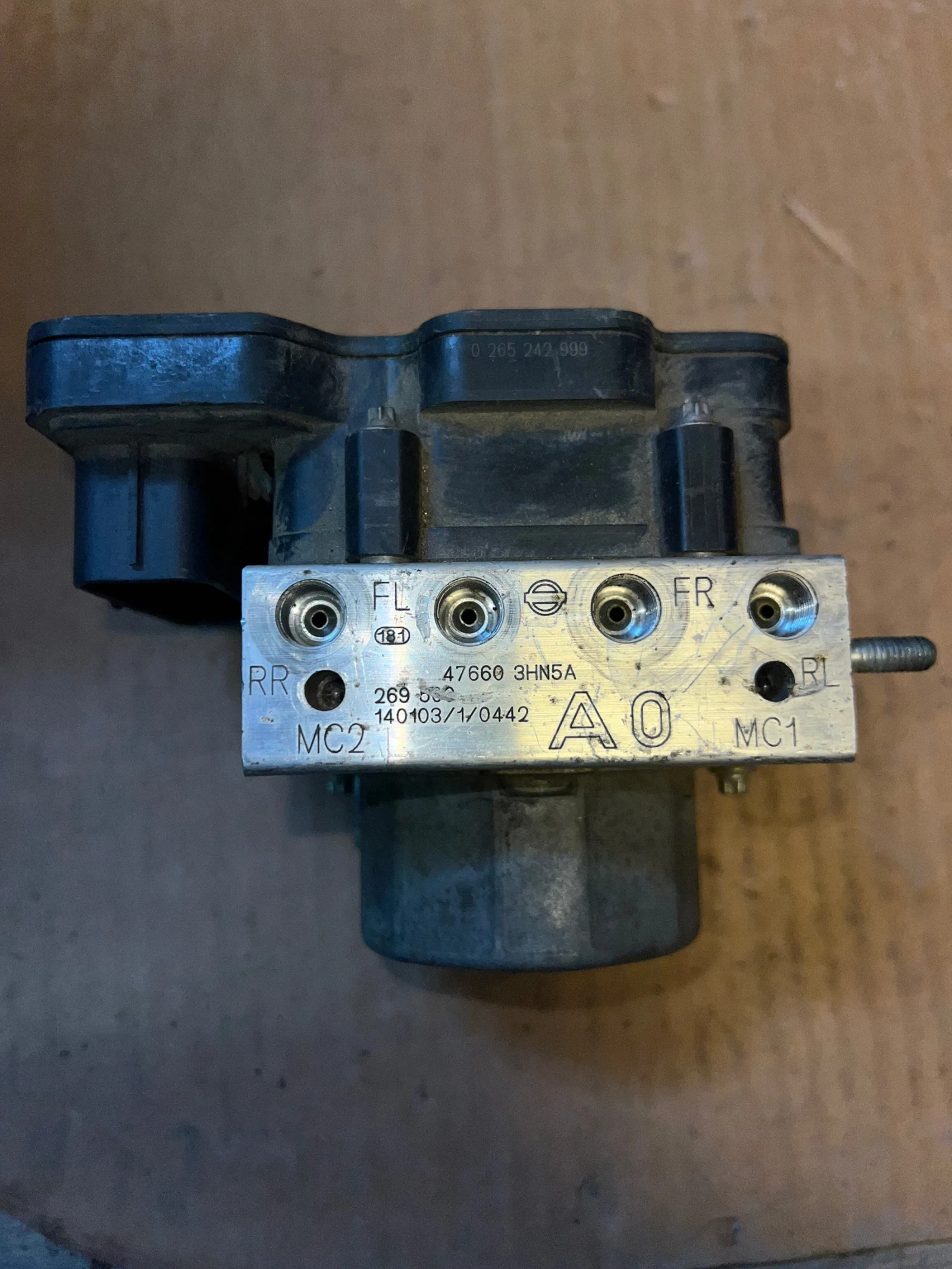 47660 3HN5A ABS ����� Nissan MICRA   476603HN5A  0265242999 0265956096 0 265 242 999 | Mobile.bg � ����������� 3