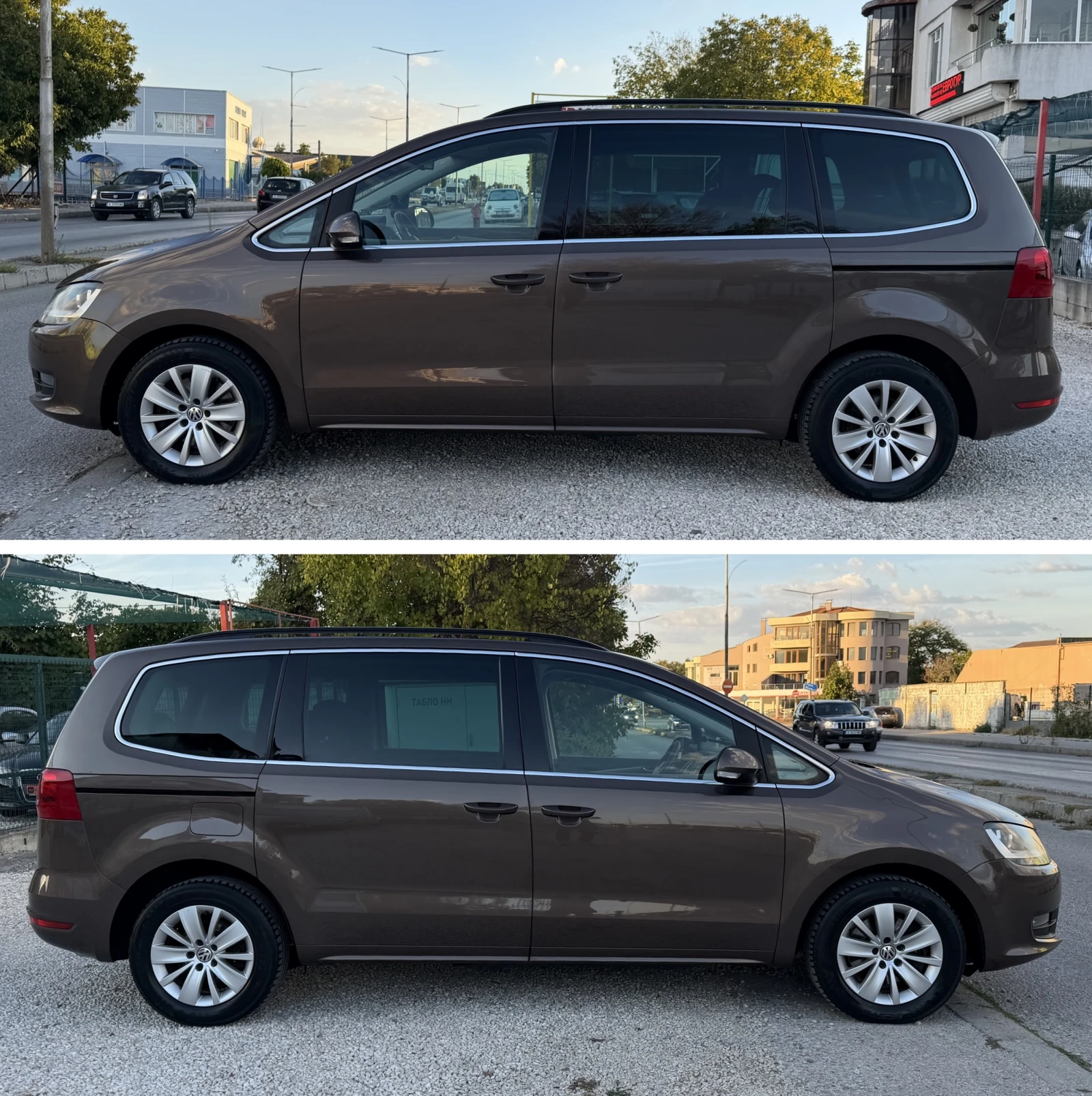 VW Sharan 2.0TDI* 7Местен* ТОП* Състояние, снимка 8 - Автомобили и джипове - 56331085