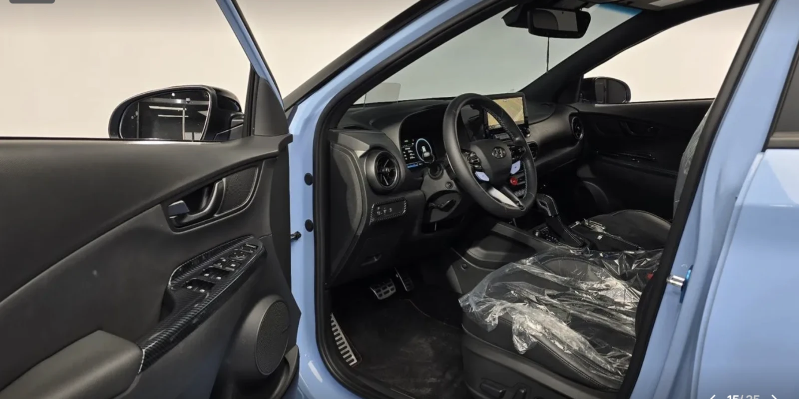 Hyundai Kona 2.0 N* КОЖА* ПОДГРЕВ* ОБДУХВ* НАВИ* КАМЕРА* ПАНО, снимка 10 - Автомобили и джипове - 54763959