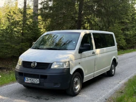 VW Transporter T5 1.9 TDI 9 местен Климатик, снимка 1