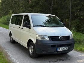 VW Transporter T5 1.9 TDI 9 местен Климатик, снимка 2