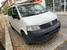 VW Transporter T5 1.9 TDI 9 местен Климатик, снимка 4 - Бусове и автобуси - 38005208