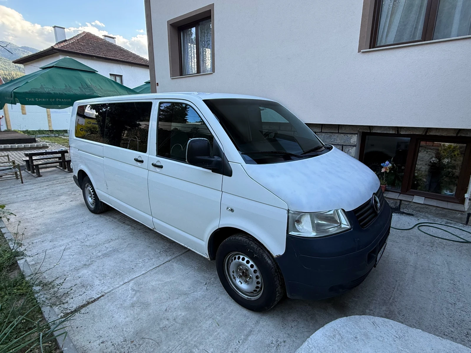 VW Transporter T5 1.9 TDI 9 местен Климатик