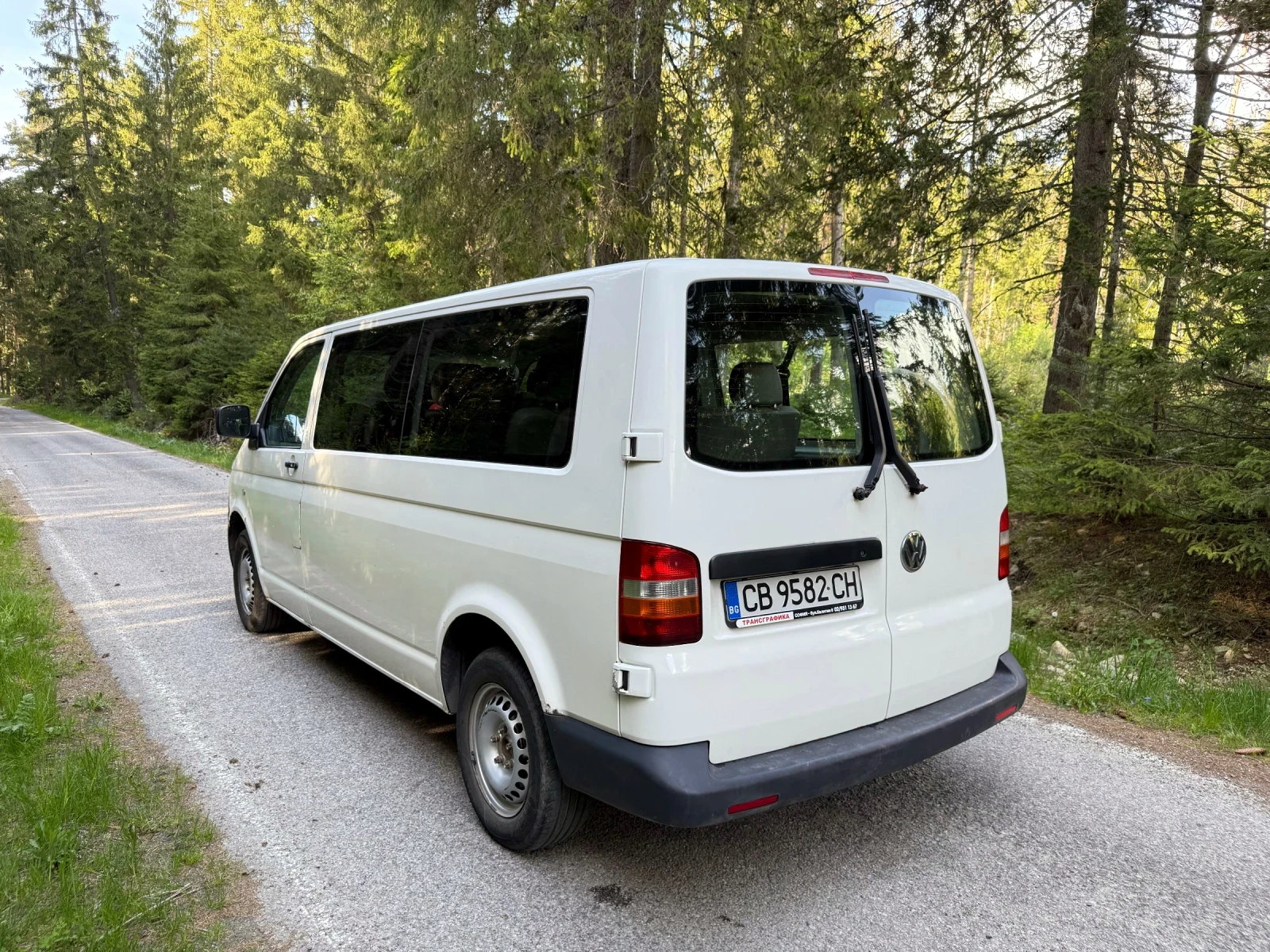 VW Transporter T5 1.9 TDI 9 местен Климатик, снимка 5 - Бусове и автобуси - 38005208