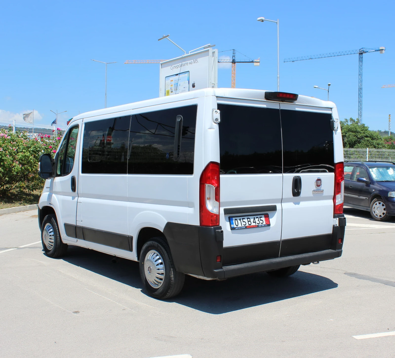 Fiat Ducato 2.3 MJET 9 МЕСТА НОВ ВНОС   , снимка 7 - Бусове и автобуси - 55087714