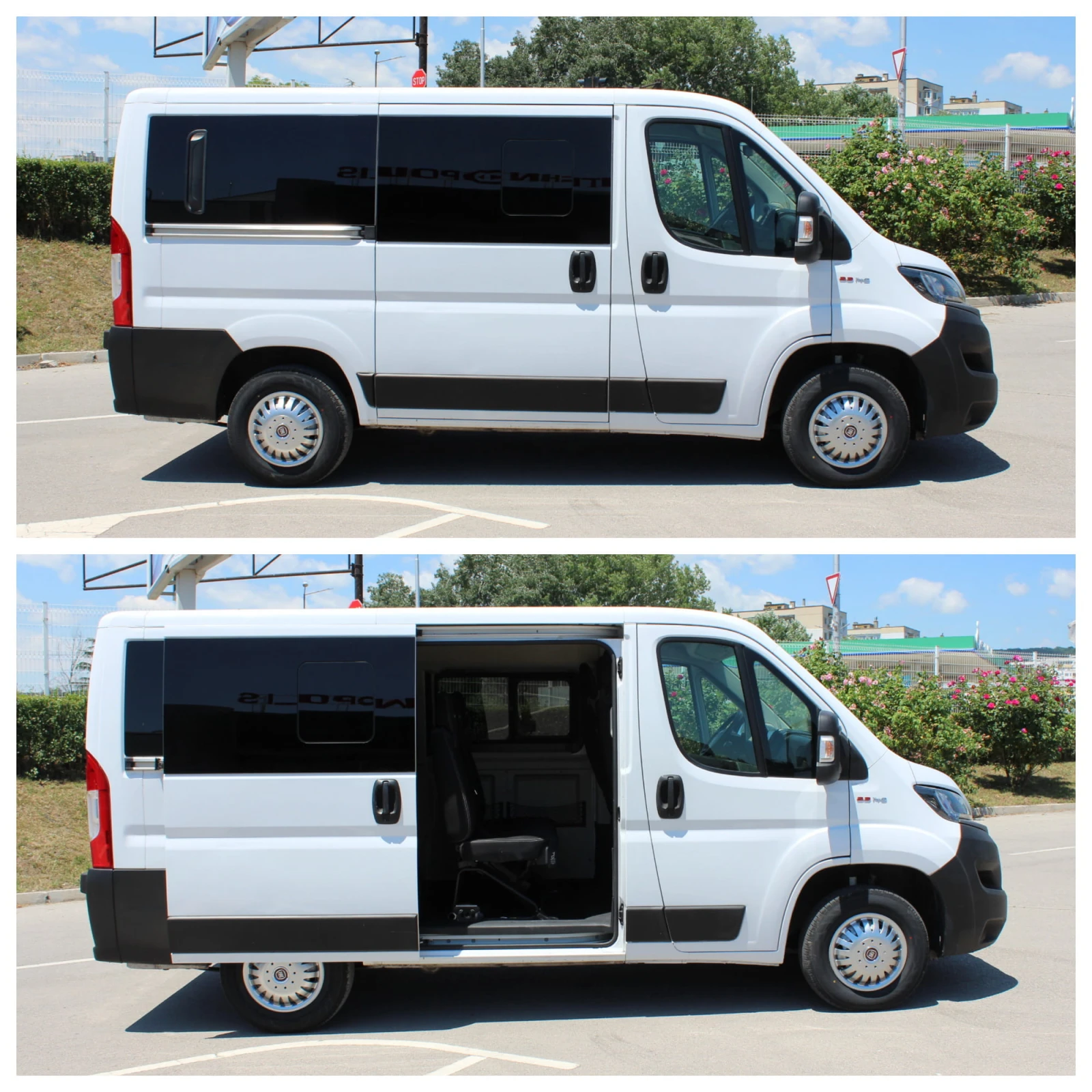 Fiat Ducato 2.3 MJET 9 МЕСТА НОВ ВНОС   , снимка 4 - Бусове и автобуси - 55087714