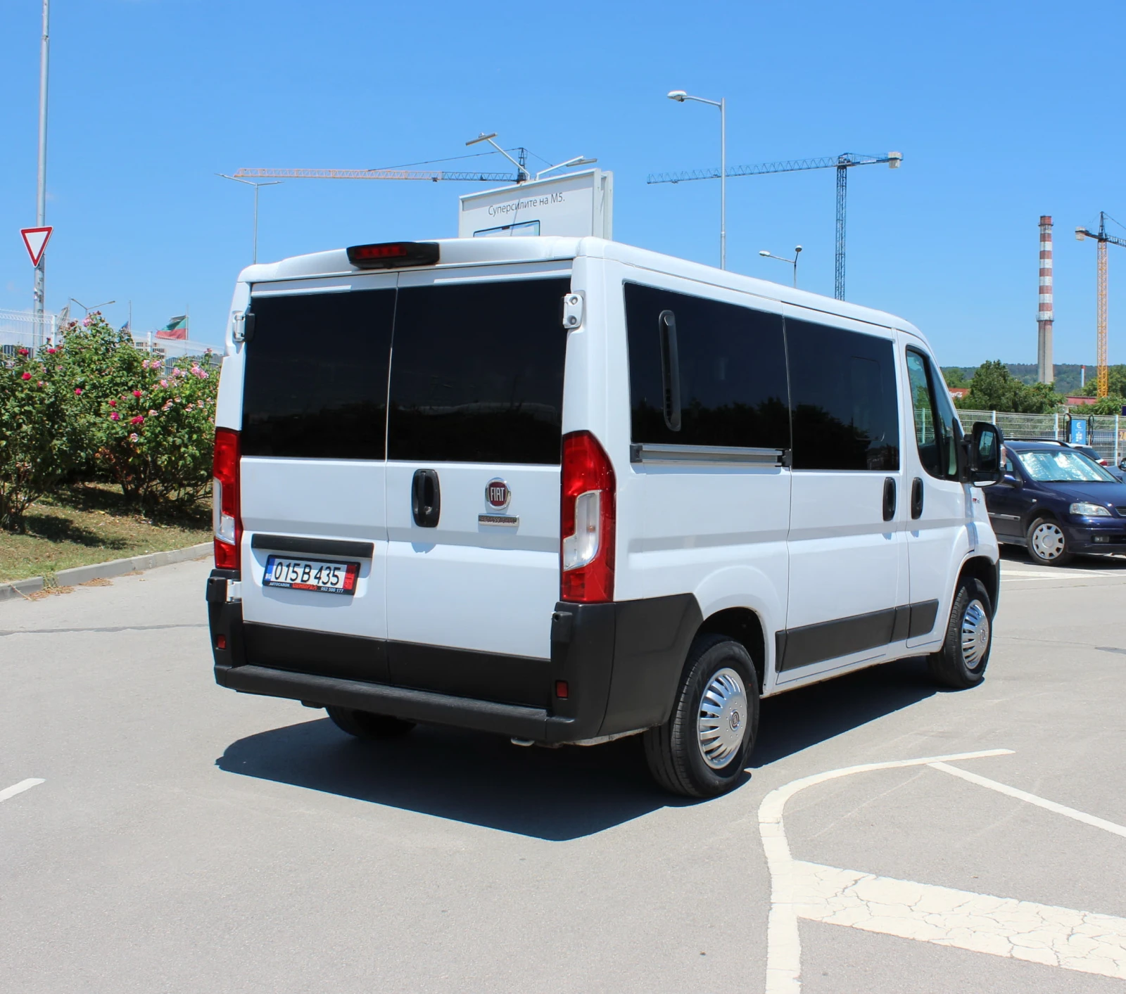 Fiat Ducato 2.3 MJET 9 МЕСТА НОВ ВНОС   , снимка 5 - Бусове и автобуси - 55087714
