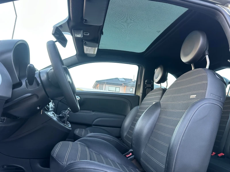 Fiat 500  6-скорости! Нави! Панорама! Кожа! Sport!!!, снимка 8 - Автомобили и джипове - 52003942