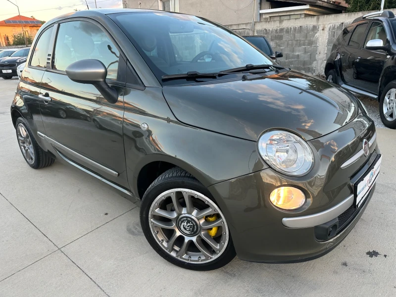 Fiat 500  6-скорости! Нави! Панорама! Кожа! Sport!!!, снимка 3 - Автомобили и джипове - 52003942