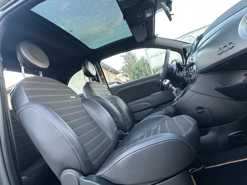 Fiat 500  6-скорости! Нави! Панорама! Кожа! Sport!!!, снимка 10 - Автомобили и джипове - 52003942