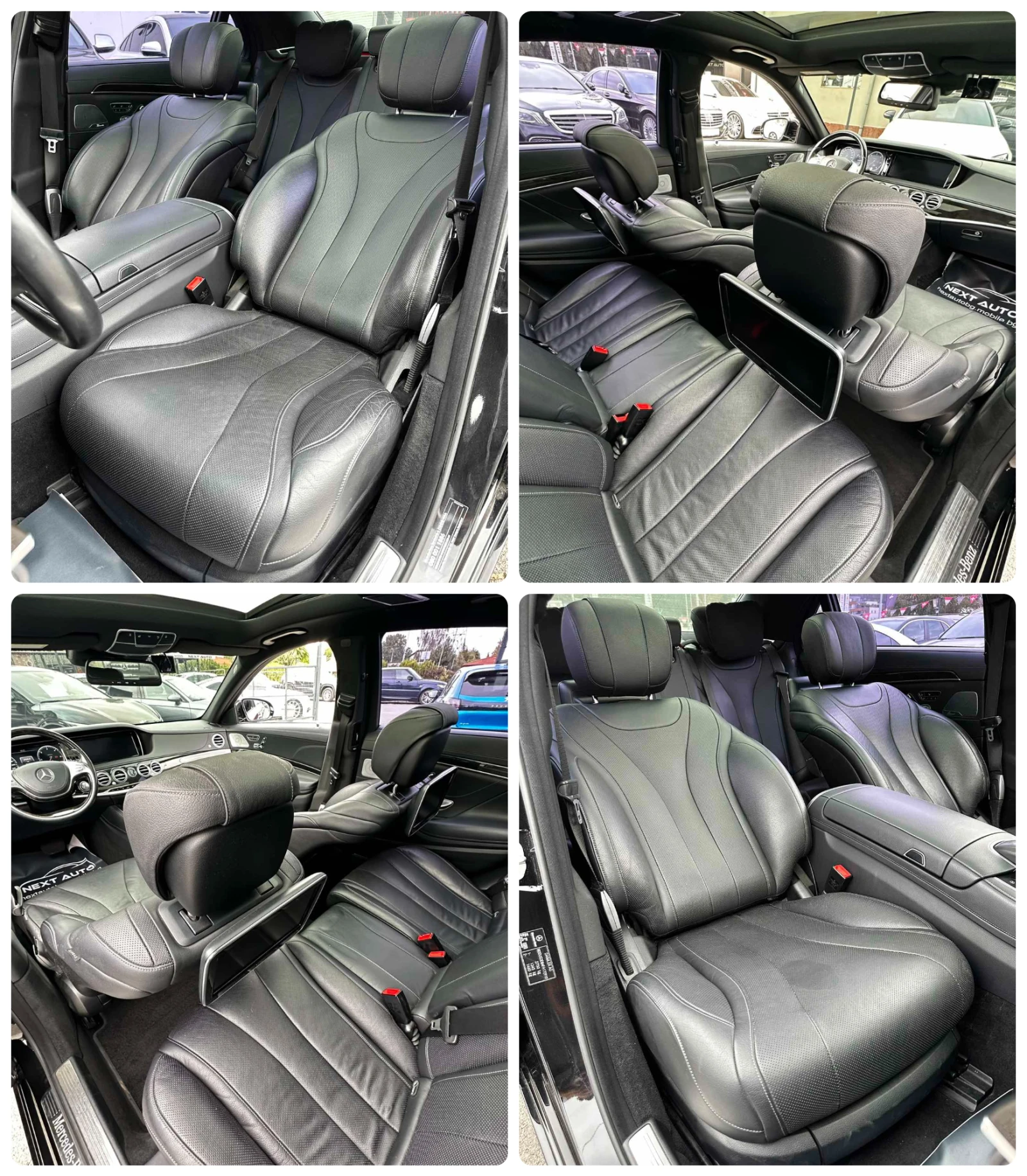 Mercedes-Benz S 350 D 258HP LONG 4MATIC PANO TV BURMESTER 360'CAM, снимка 12 - Автомобили и джипове - 56081186