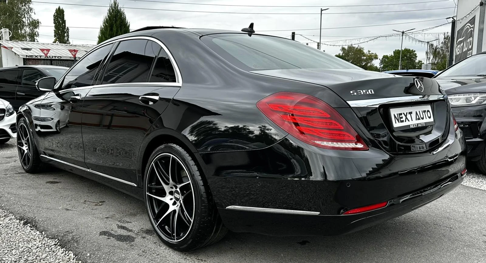 Mercedes-Benz S 350 D 258HP LONG 4MATIC PANO TV BURMESTER 360'CAM, снимка 7 - Автомобили и джипове - 56081186