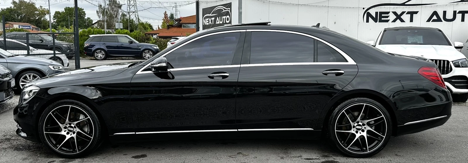 Mercedes-Benz S 350 D 258HP LONG 4MATIC PANO TV BURMESTER 360'CAM, снимка 8 - Автомобили и джипове - 56081186