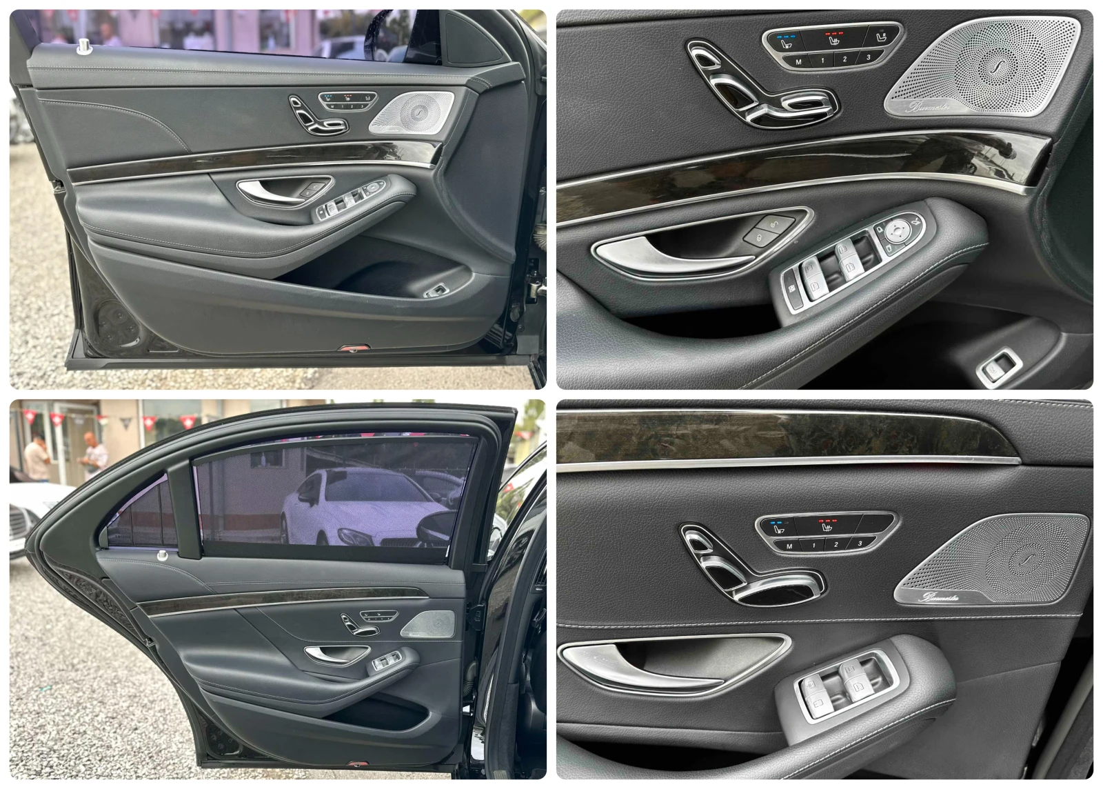Mercedes-Benz S 350 D 258HP LONG 4MATIC PANO TV BURMESTER 360'CAM, снимка 15 - Автомобили и джипове - 56081186