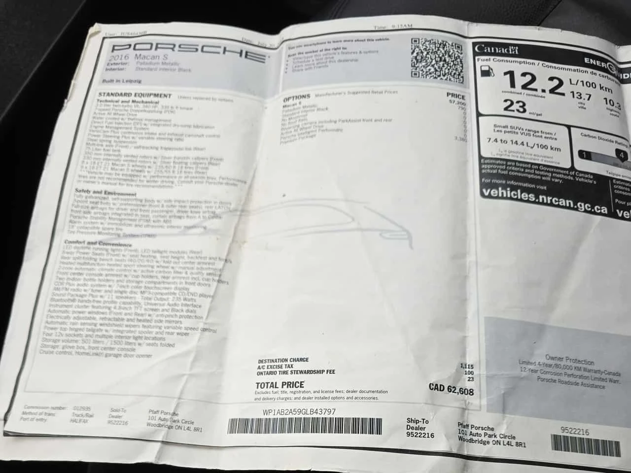 Porsche Macan * S * CARFAX * ЦЕНА ДО БГ, снимка 12 - Автомобили и джипове - 54429865