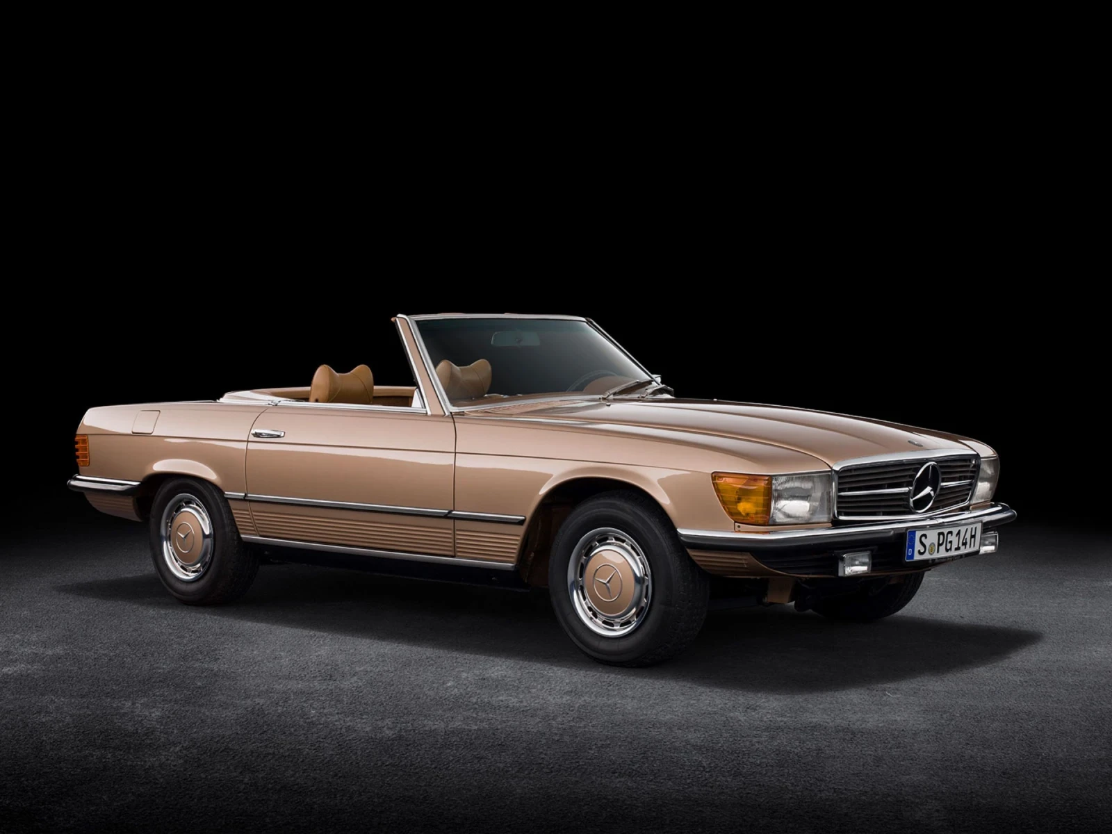     Mercedes SL R107 , Cabrio, Soft top  | Mobile.bg   1